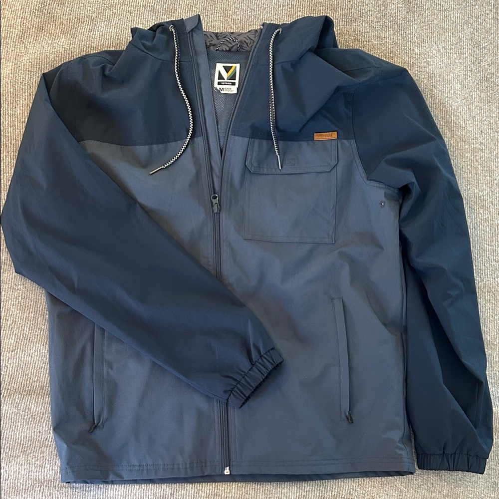 Voyager Two-Tone Blue Windbreaker
